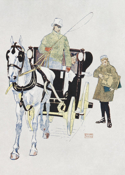Décor mural Calèche Vintage (1893)