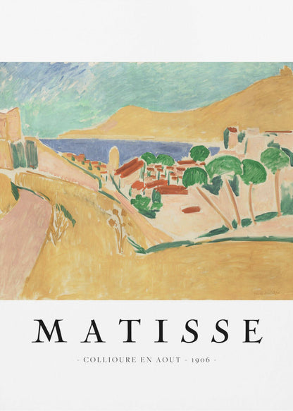 Wall art Collioure En Aout