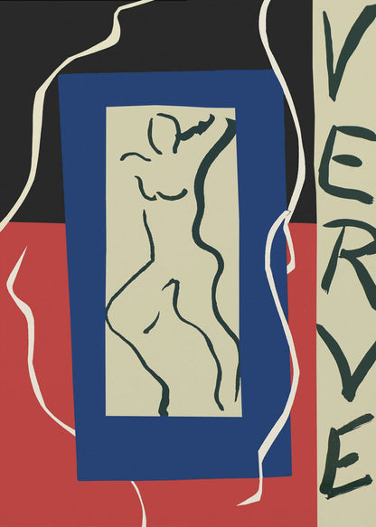 Décoration murale Verve 1937, Couverture de Verve