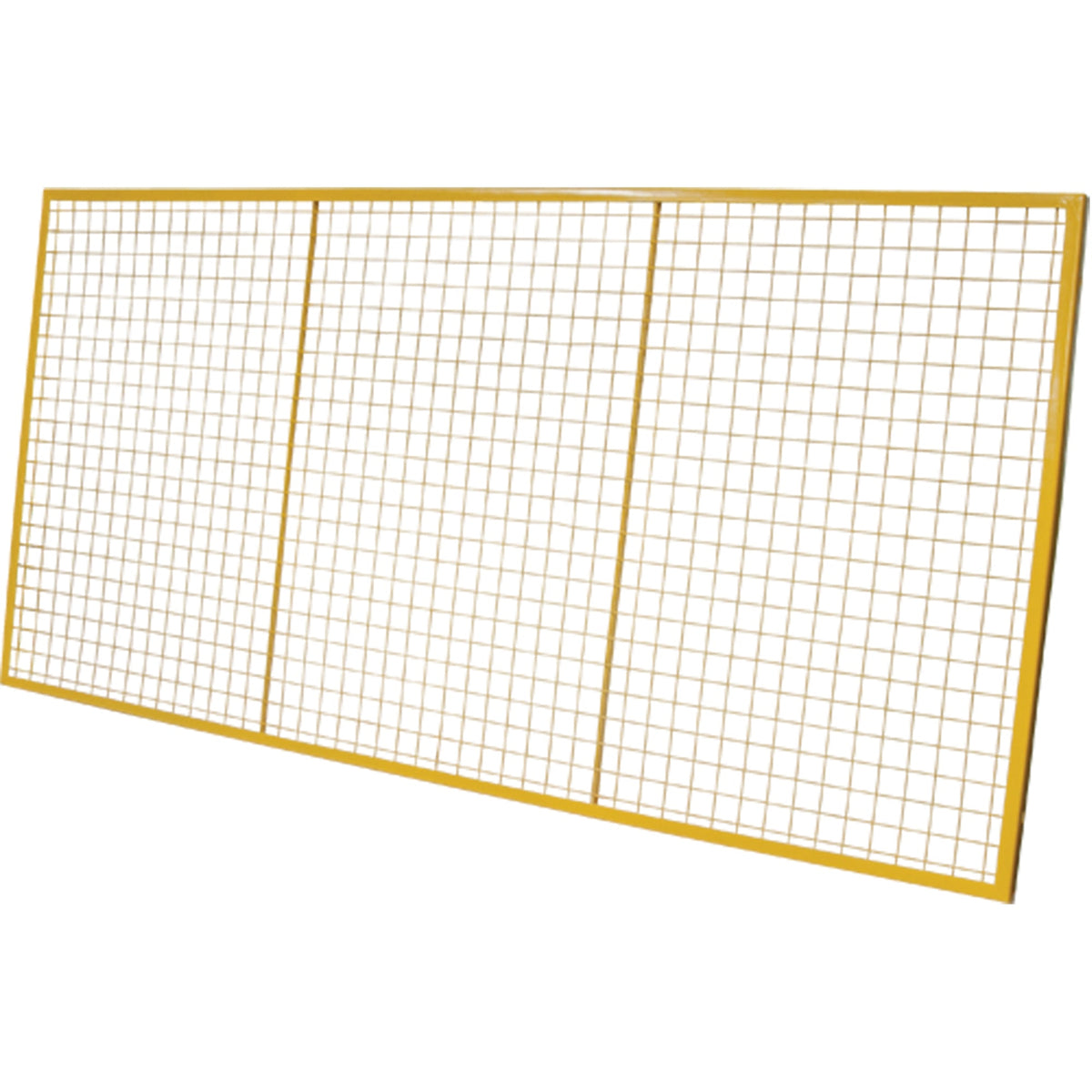 Pallet Back Rack Guards, 96" W x 48" H, 12" Brackets
