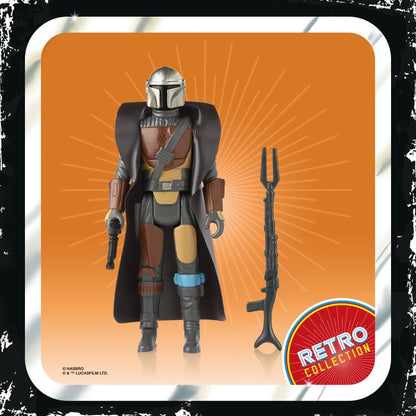 Star Wars Collection Rétro Le Mandalorien Vague 1 – Ensemble de 7 Figurines