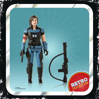 Star Wars Collection Rétro Le Mandalorien Vague 1 – Ensemble de 7 Figurines