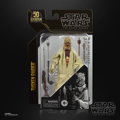 Star Wars The Black Series Archive Figurine Tusken Raider de 15 cm Star Wars : Un Nouvel Espoir Lucasfilm 50e anniversaire (emballage non conforme)