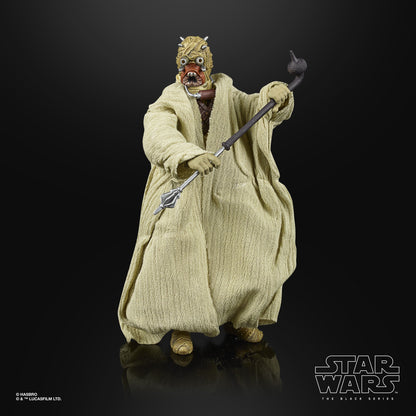 Star Wars The Black Series Archive Figurine Tusken Raider de 15 cm Star Wars : Un Nouvel Espoir Lucasfilm 50e anniversaire (emballage non conforme)