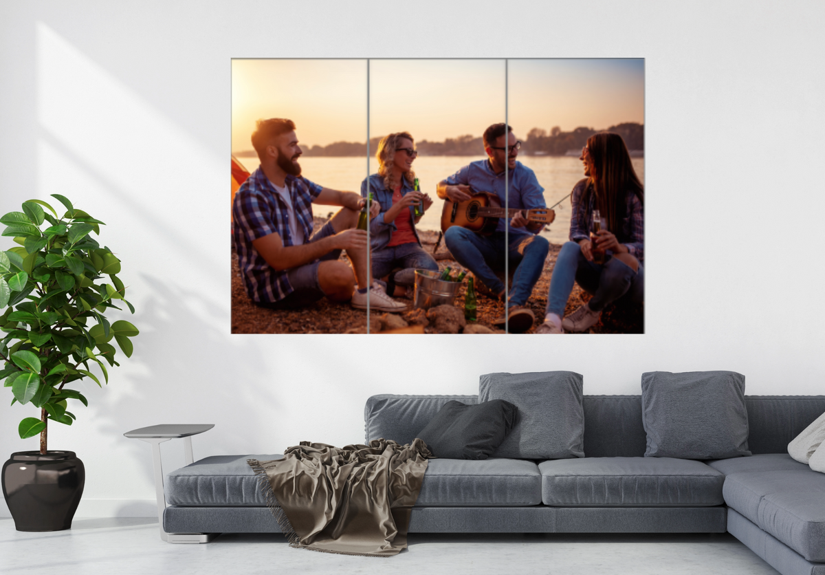 Impressions sur toile en triptyque (3 panneaux), 137 x 91 cm