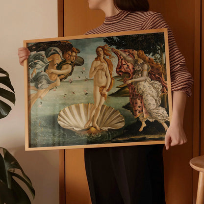 Sandro Botticelli - The Birth of Venus | Famous Renaissance Art (available handframed or unframed)