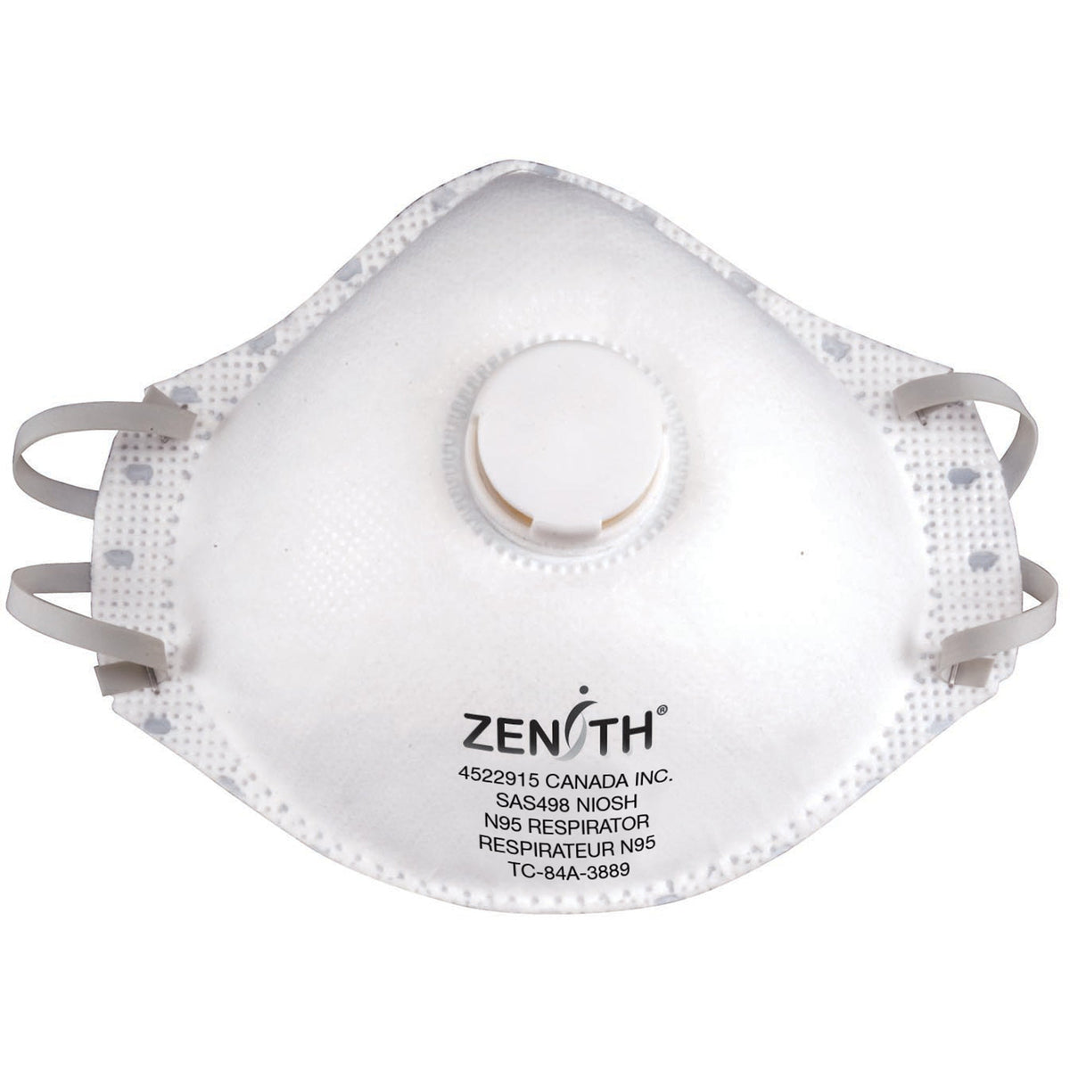 Demi-masques filtrants, N95, certifiés NIOSH, Taille moyenne/grande