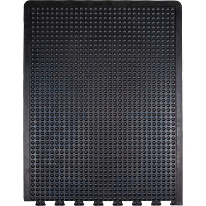 Anti-Fatigue Dome Matting, Bubbled, 3' x 4' x 1/2", Black, Rubber