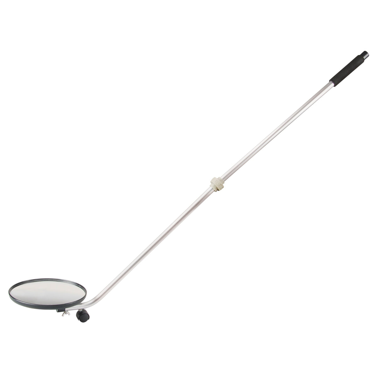 Miroir d'inspection, 21,59 cm de diamètre, rond, manche de 119,38 cm