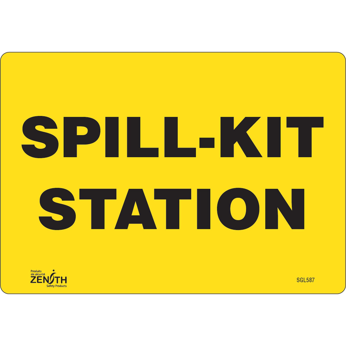 Panneau "Station de Kit Anti-Pollution"