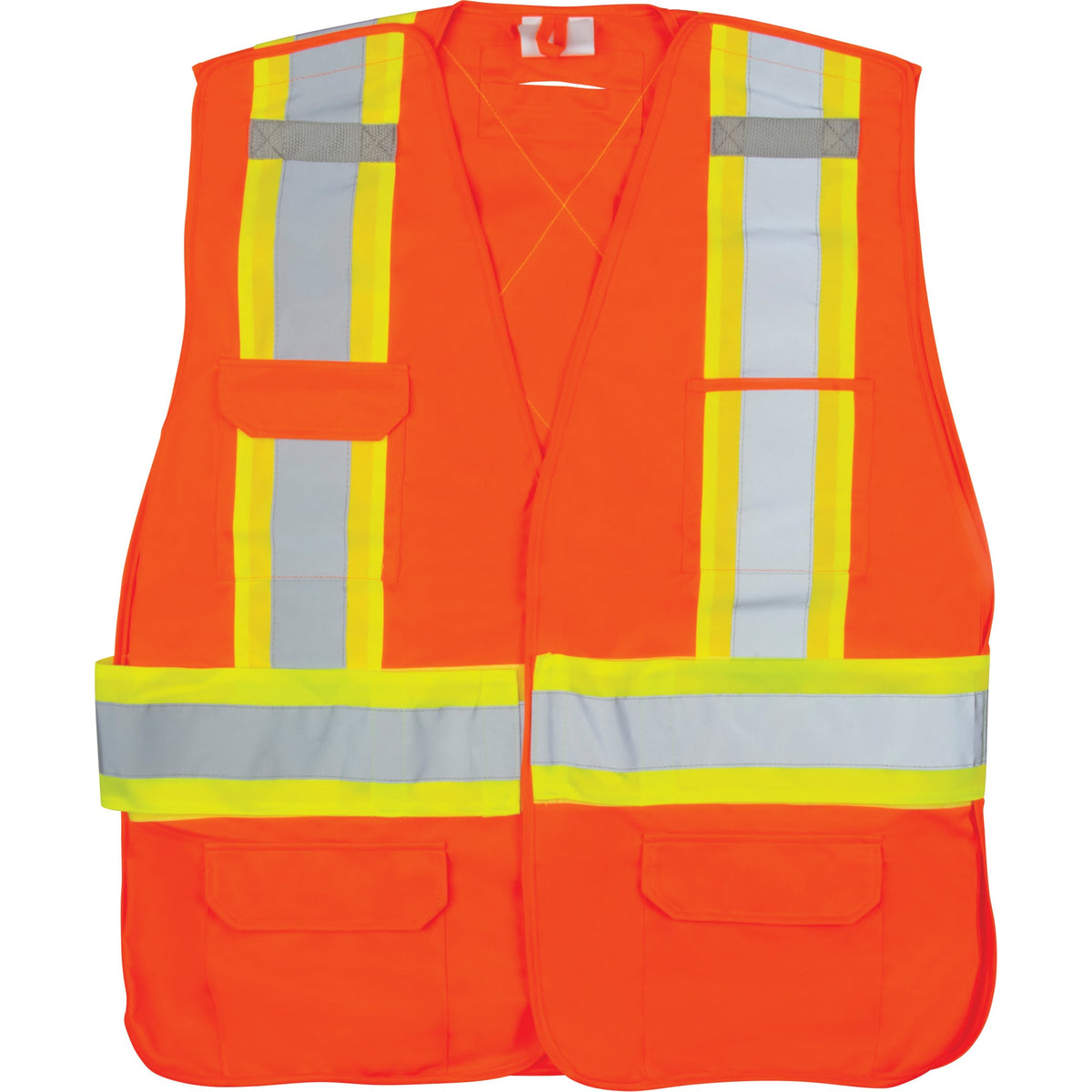 Gilet de géomètre haute visibilité conforme à la CSA
