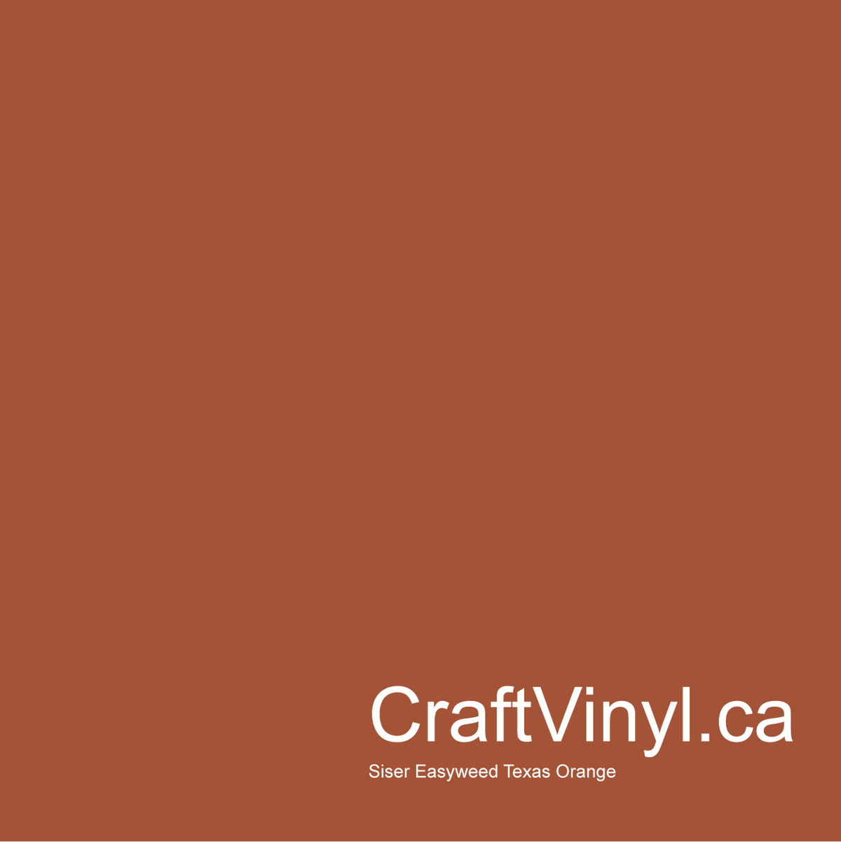 Siser Texas Orange Easyweed, feuilles de 12" x 12"