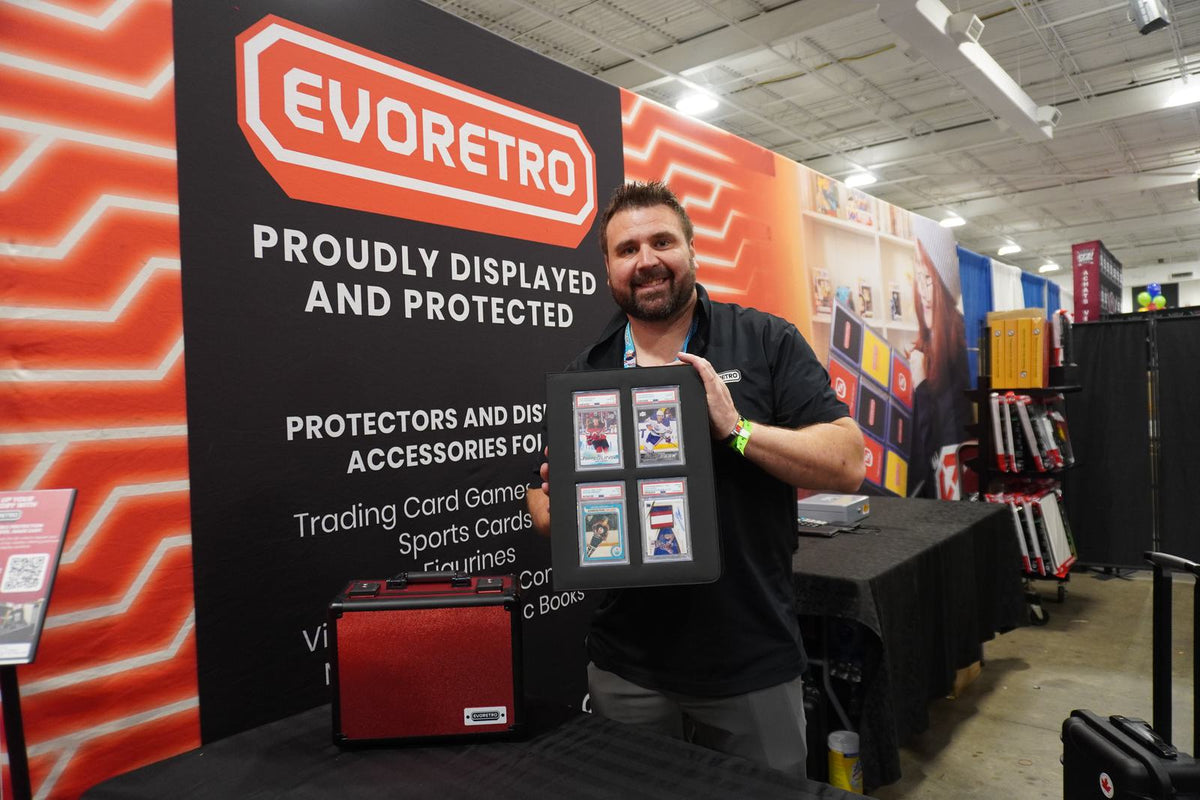 EVORETRO Slab Binder for Graded Cards – Holds 36 Slabs