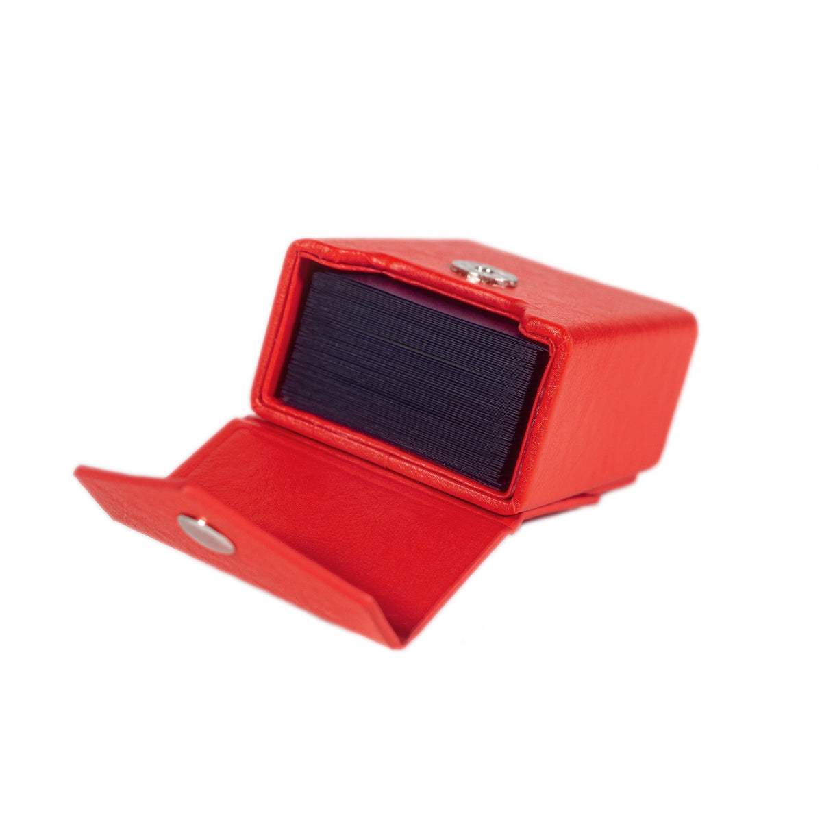 Red Deck Box + Belt Loop - Hard Shell - Faux Leather