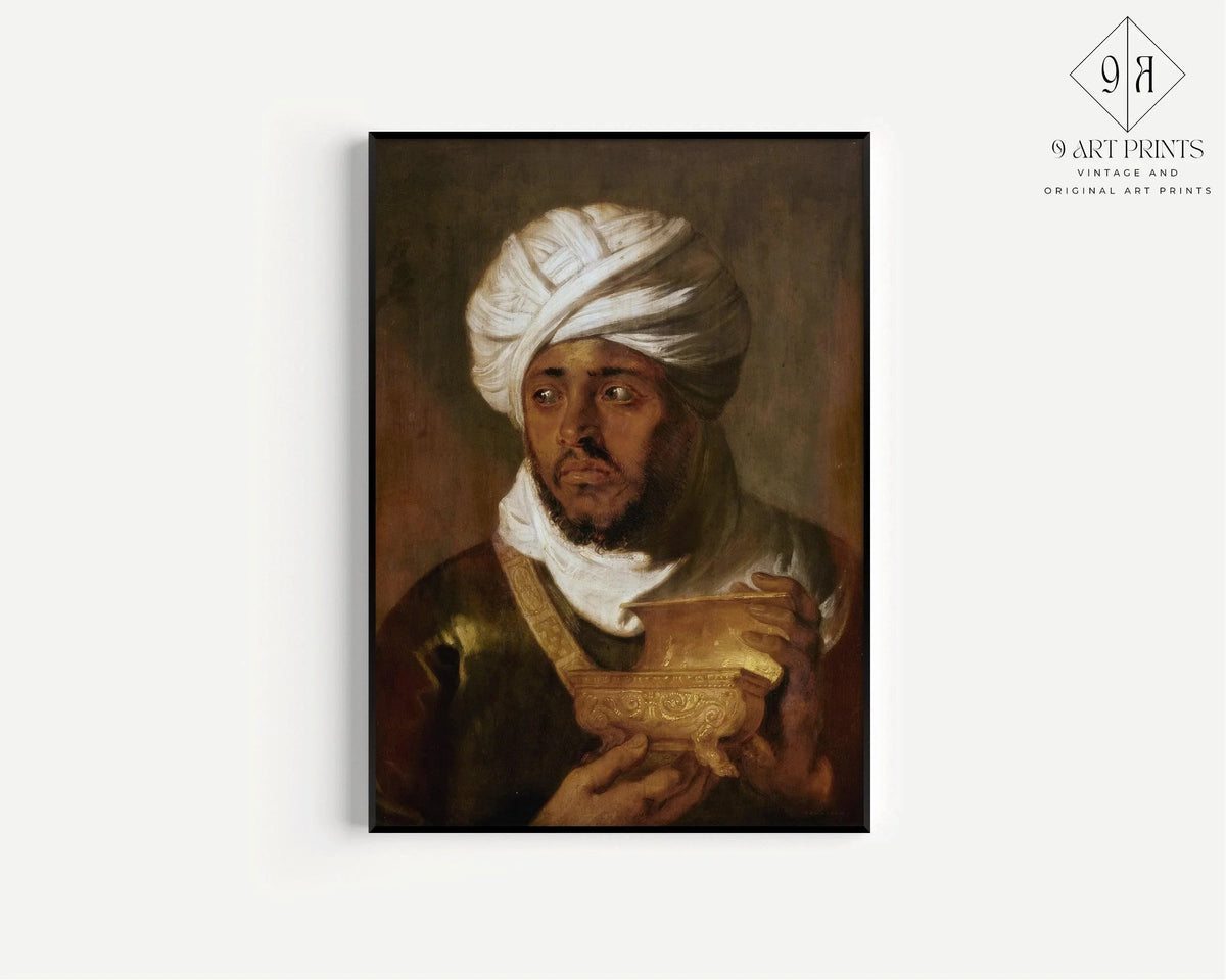 Estampes d'art orientaliste : Chef maure et Roi - Edouard Charlemont, Rubens