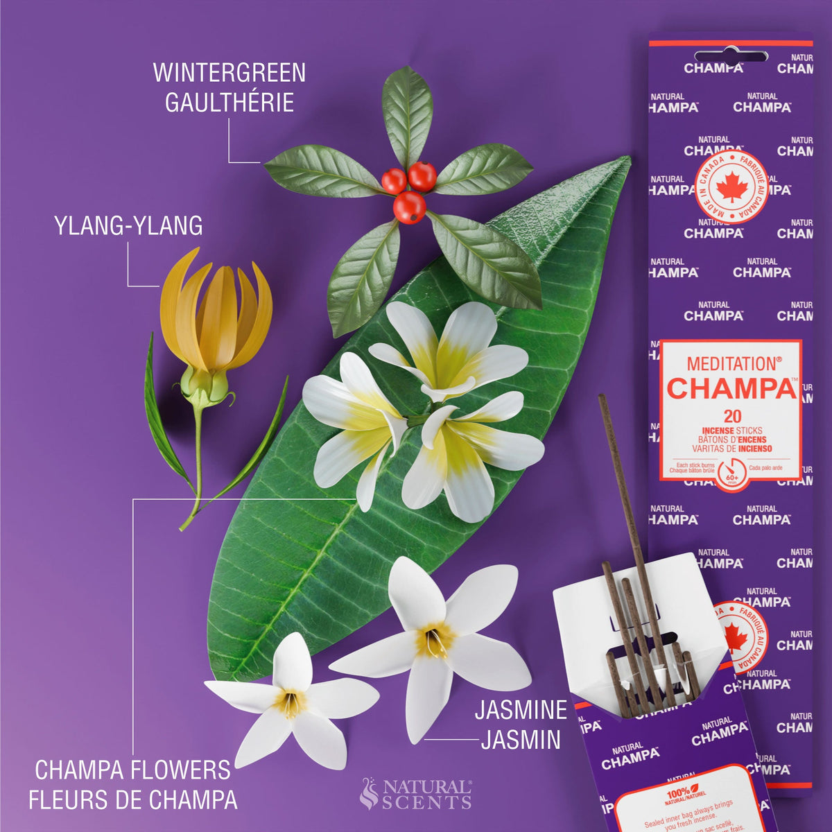 Meditation Champa Incense Sticks