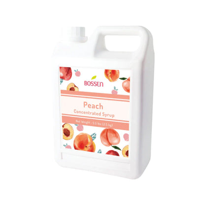 Peach | Multi-Use Premium Fruit Syrups | Bubble Tea Syrup | Fruit Puree | Fruit Smoothie | Fruit Slush Mix | Ships Free Within Canada on Orders Above CAD $199