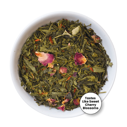 Organic Sakura Cherry Rose Tea