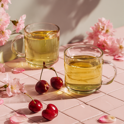 Organic Sakura Cherry Rose Tea