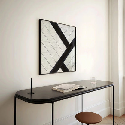 Theo van Doesburg Contre-composition VI Estampe : Art moderne Bauhaus (Encadré disponible)