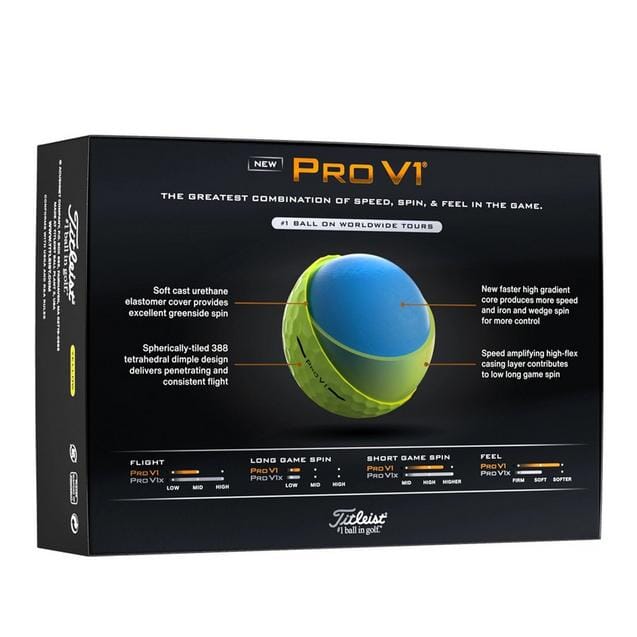 Ballons de golf Titleist Pro V1 2025