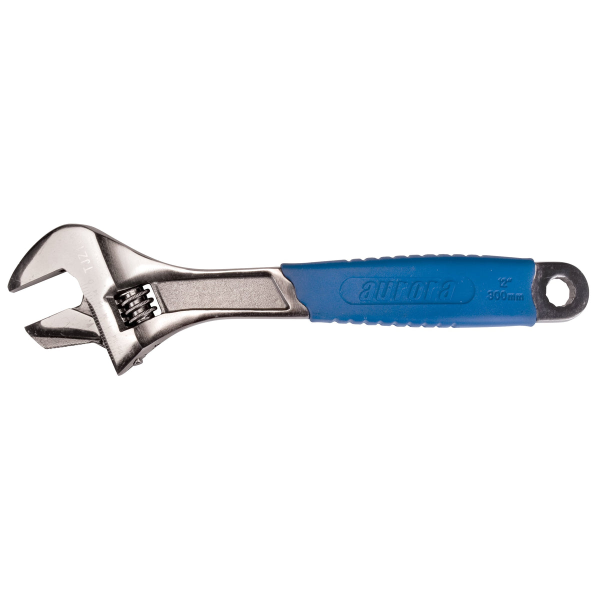 Clé à molette, 12 po L, 1-5/8 po largeur max, noire