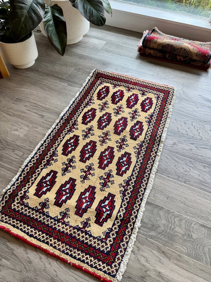 Turkmen Mini Rug | 1' 7" x 3' 3"