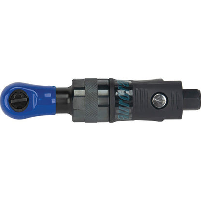 Stubby Industrial Air Ratchet Wrench, 1/4" Drive, 1/4" NPT, 3 CFM