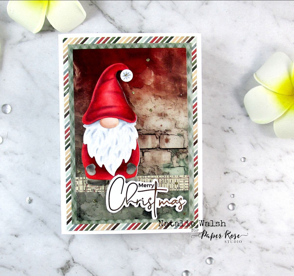 Grand emporte-pièce en métal « Construire un gnome de Noël » 32481