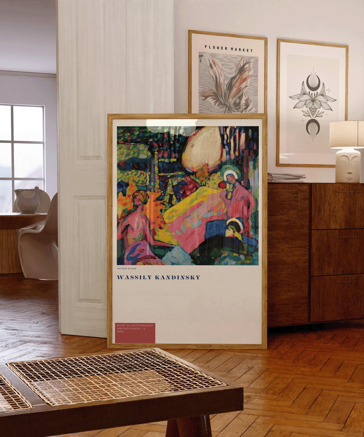 Wassily Kandinsky - White Noise (Weisser Klang) | Modern Abstract Art (available handframed or unframed)