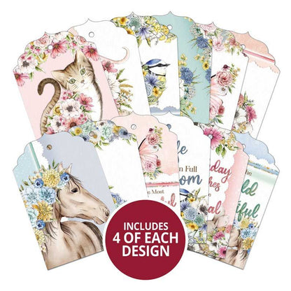 Bloc de notes Tag Fleur de vie sauvage