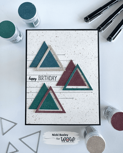 WOW! Embossing Powder - Heritage Quad - Inspired by Seth Apter