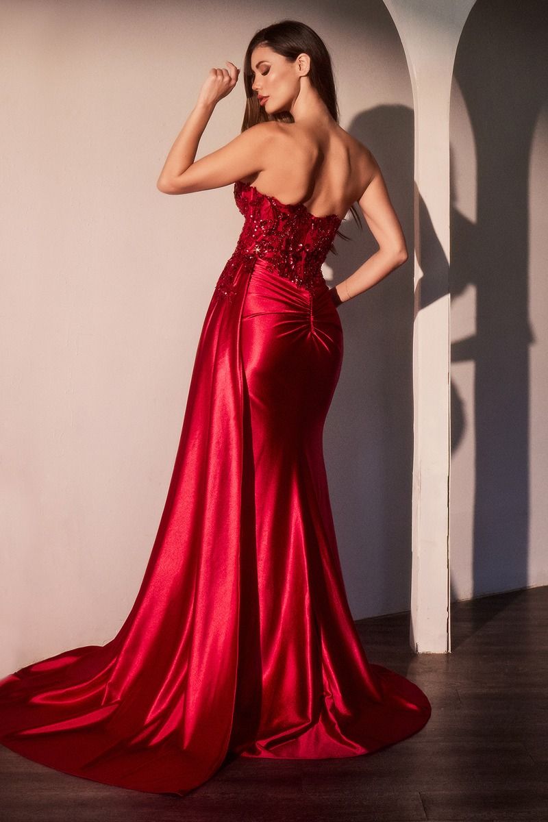 Robe bustier flatteuse